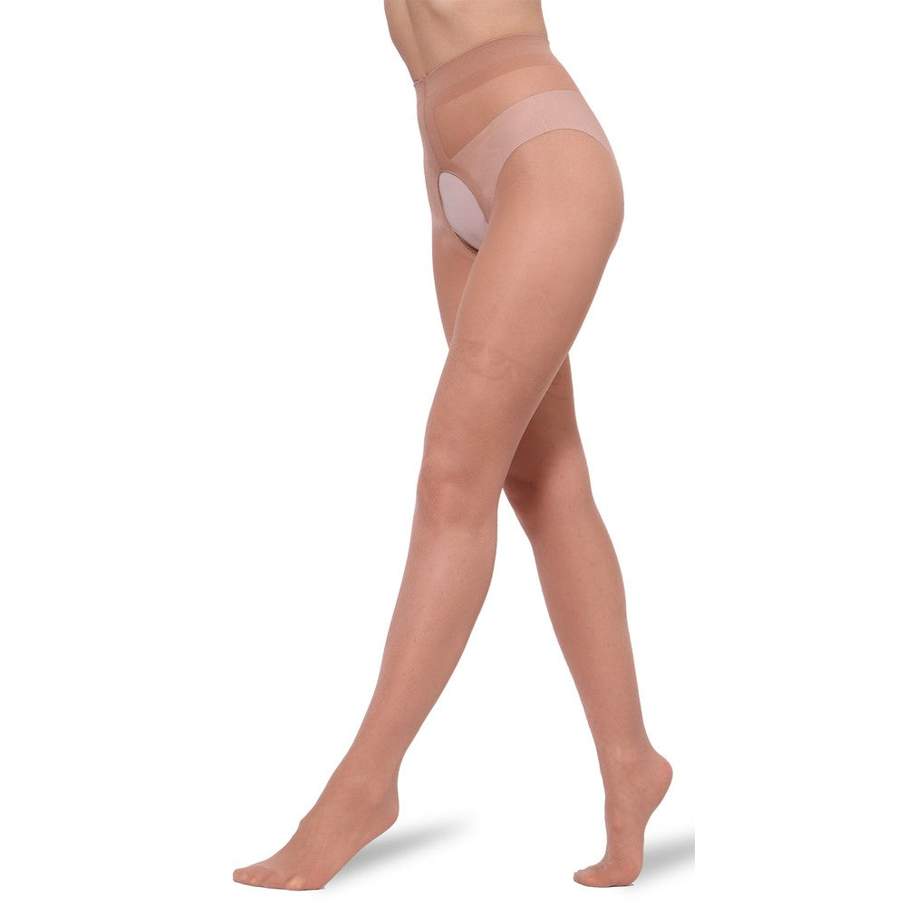 Bananalu Ouvert Strumpfhose Intimo Afina 40 DEN mit Netz Muster Daino