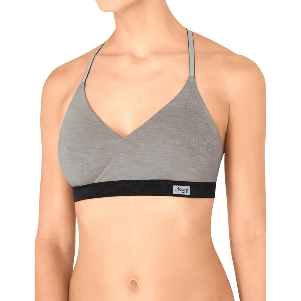 Sloggi Women Move Flow Bralette Grey Combination