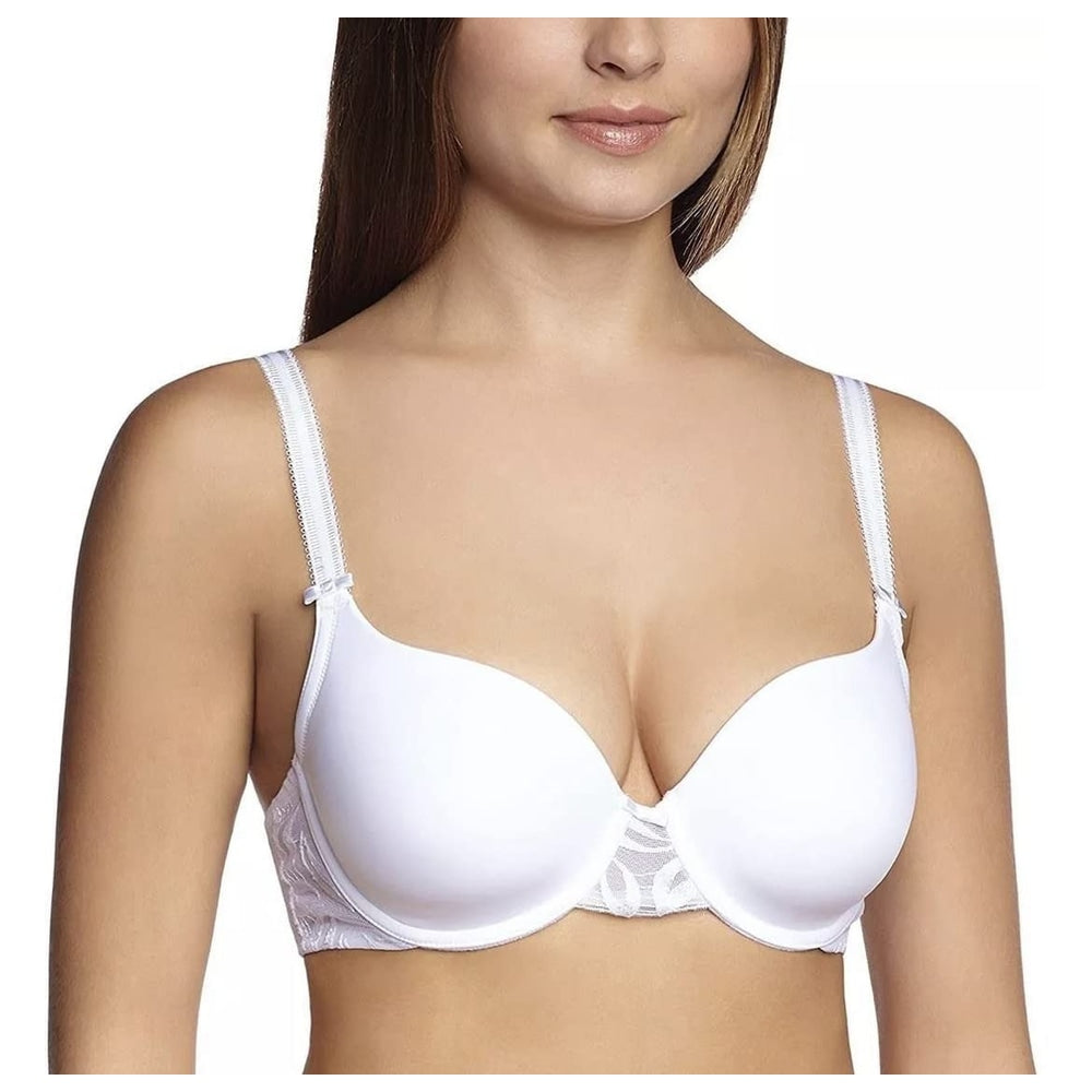 Triumph Floral Leaves WHP White
