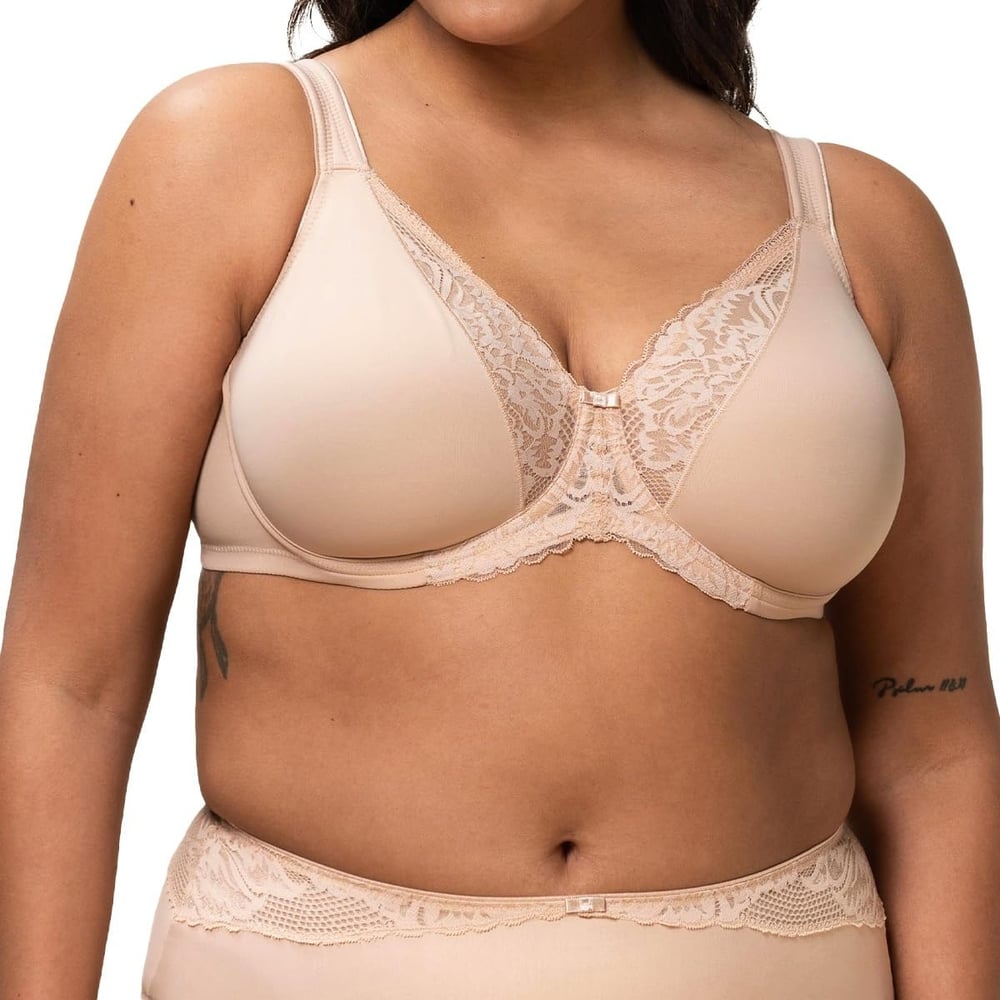Triumph Modern Lace+Cotton W Neutral Beige