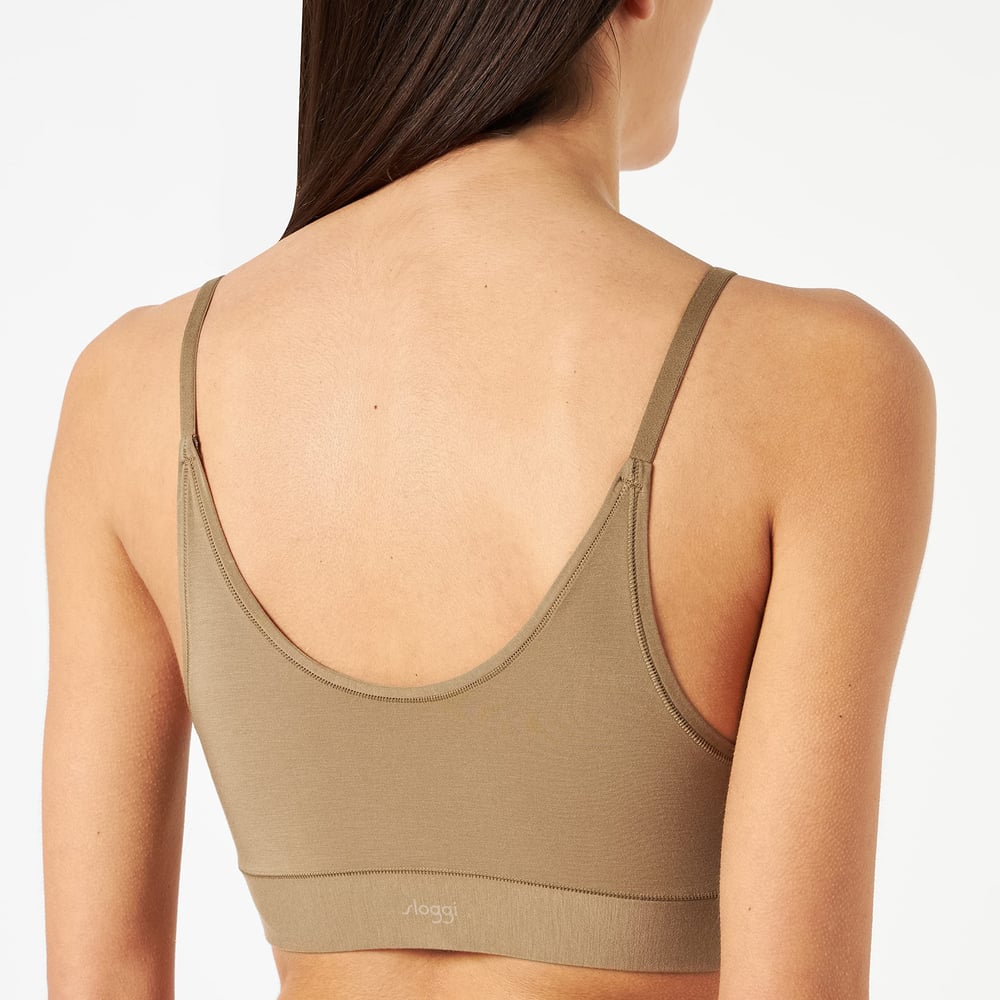 Sloggi GO Allround Lace Bralette Lead Grey