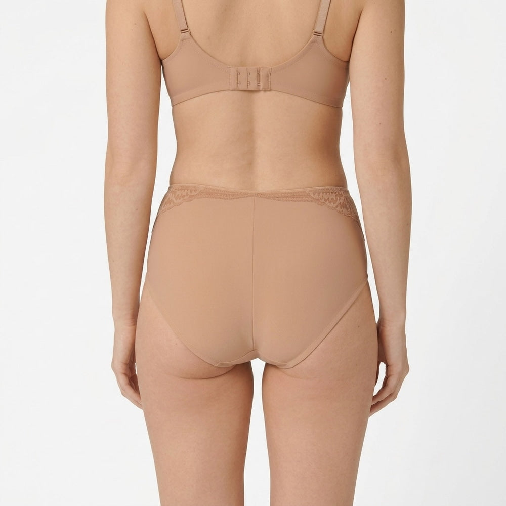 Triumph Modern Lace+Cotton Maxi Neutral Beige