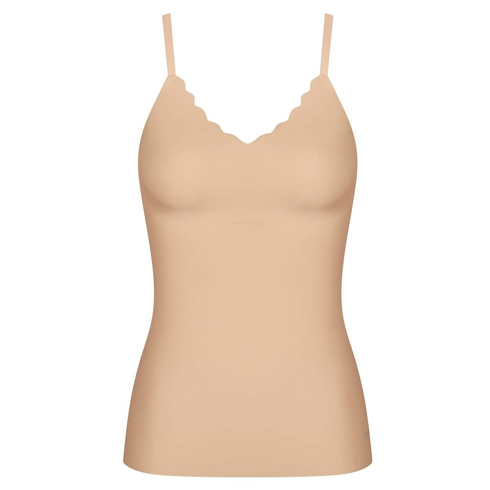 Sloggi Zero Feel Wavy Bra Shirt Peanut Butter 