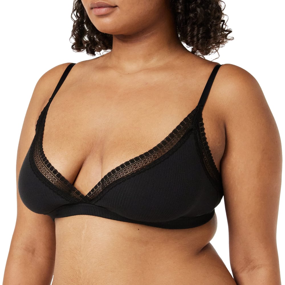 Sloggi Go Ribbed Bralette Black 