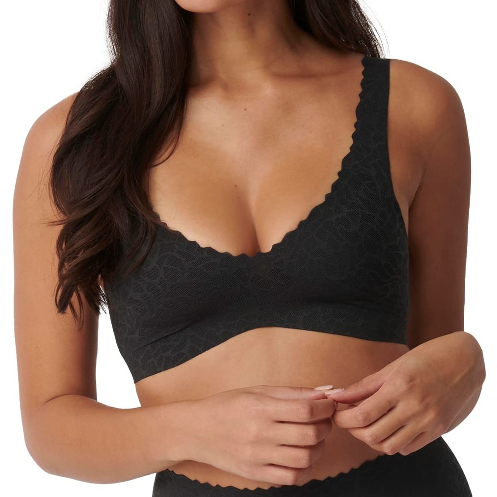 Sloggi Zero Feel Lace 2.0 Bralette Black