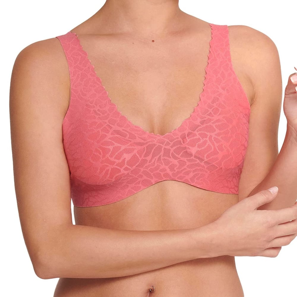 Sloggi Zero Feel Lace 2.0 Bralette Desert Rose 