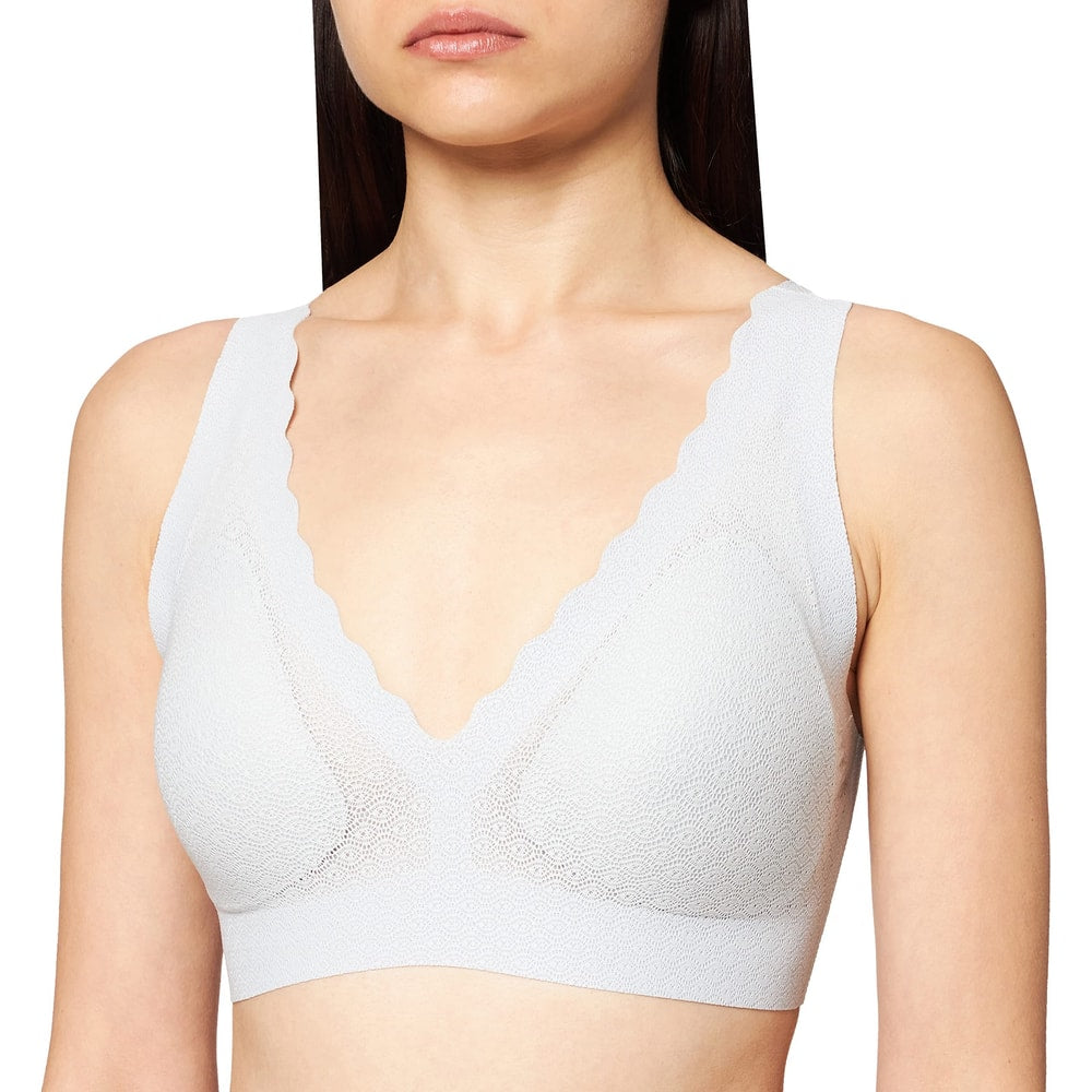 Sloggi Zero Feel Lace Bralette Platino 