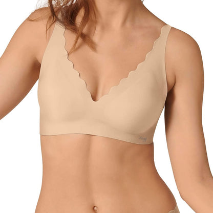 Sloggi Zero Feel Wavy Bralette Peanut Butter 