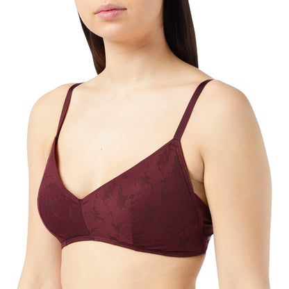 Sloggi ZERO Lace 2.0 Bralette Claret 