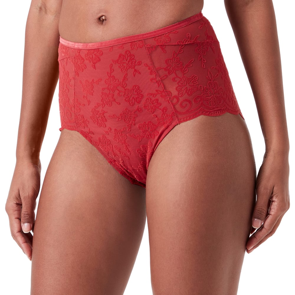 Triumph Amourette 300 Rococo Highwaist Panty Mannish Red