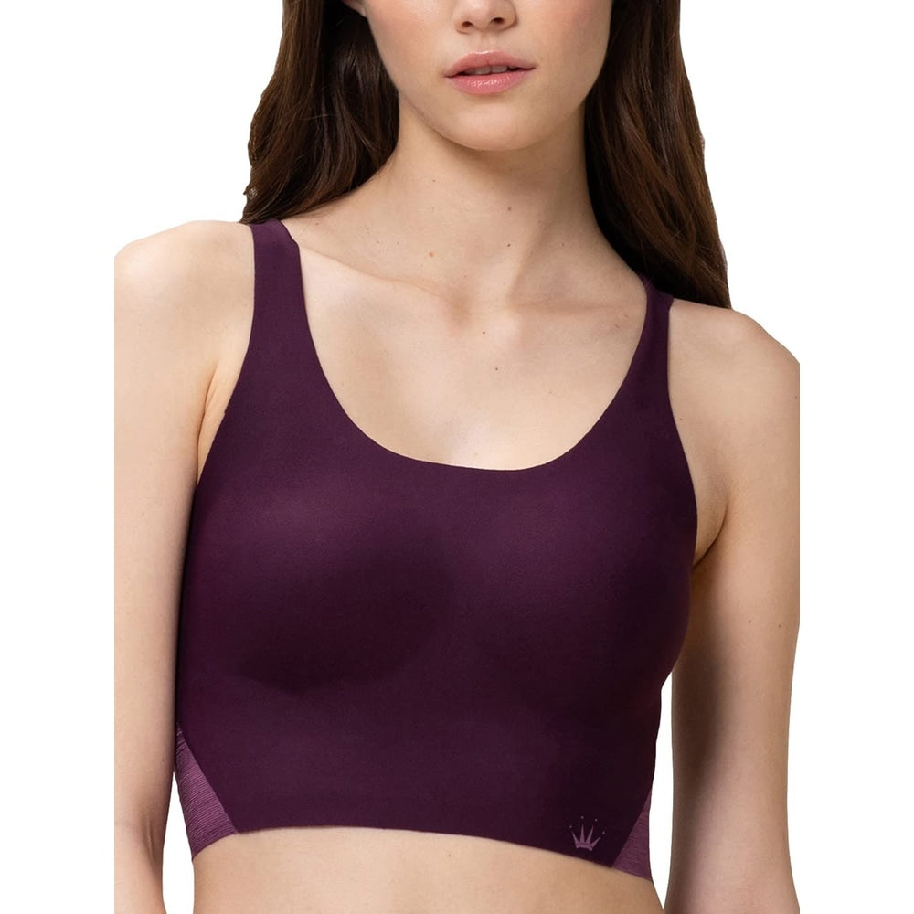 Triumph Flex Smart Pull-on Bra Top Ex Aubergine 