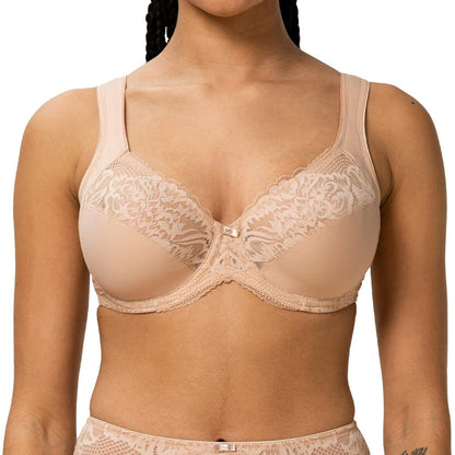 Triumph Modern Lace + Cotton W02 Neutral Beige  