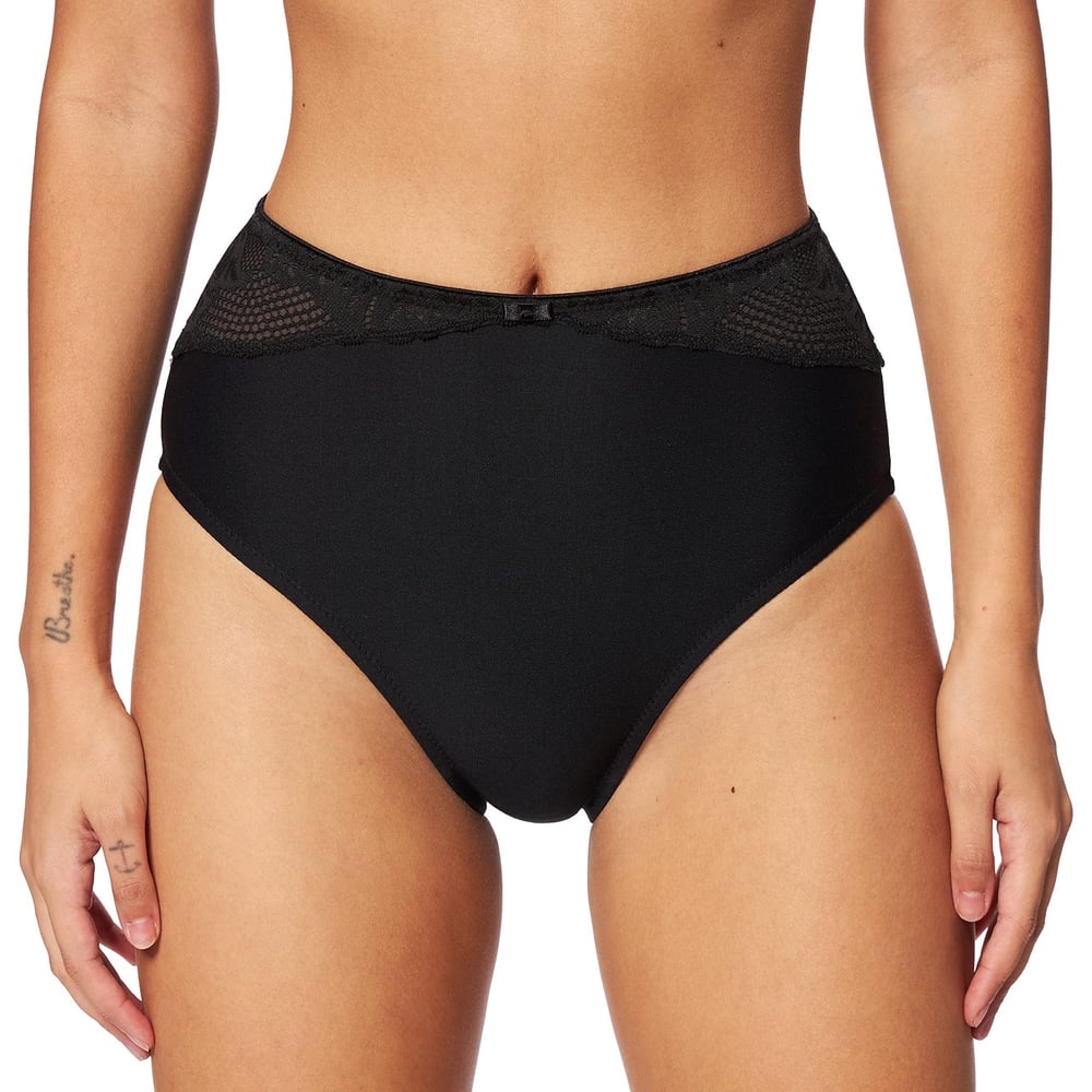 Triumph Modern Lace+Cotton Maxi Black 