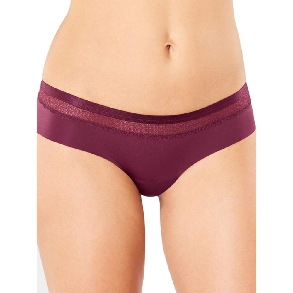 Sloggi S Silhouette Low Rise Cheeky Hipster Bordeaux 