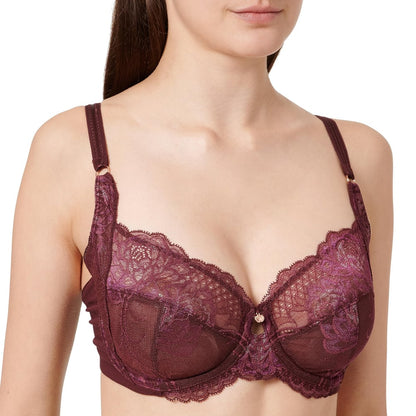 Triumph Wild Peony Florale W01 Claret 