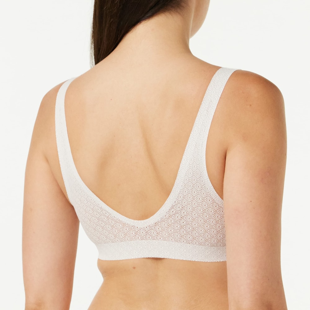 Sloggi Zero Feel Lace Bralette Angora 