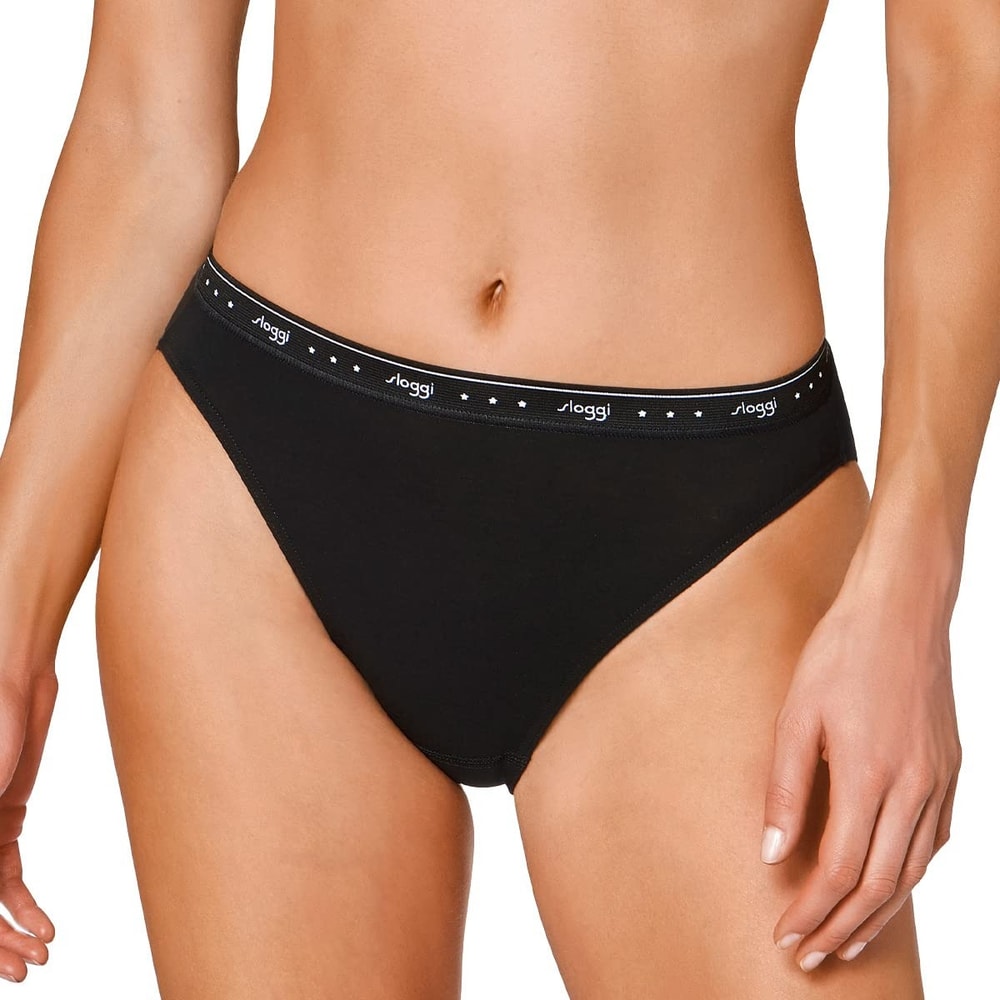 Sloggi 24/7 100 Tai 2P Black 