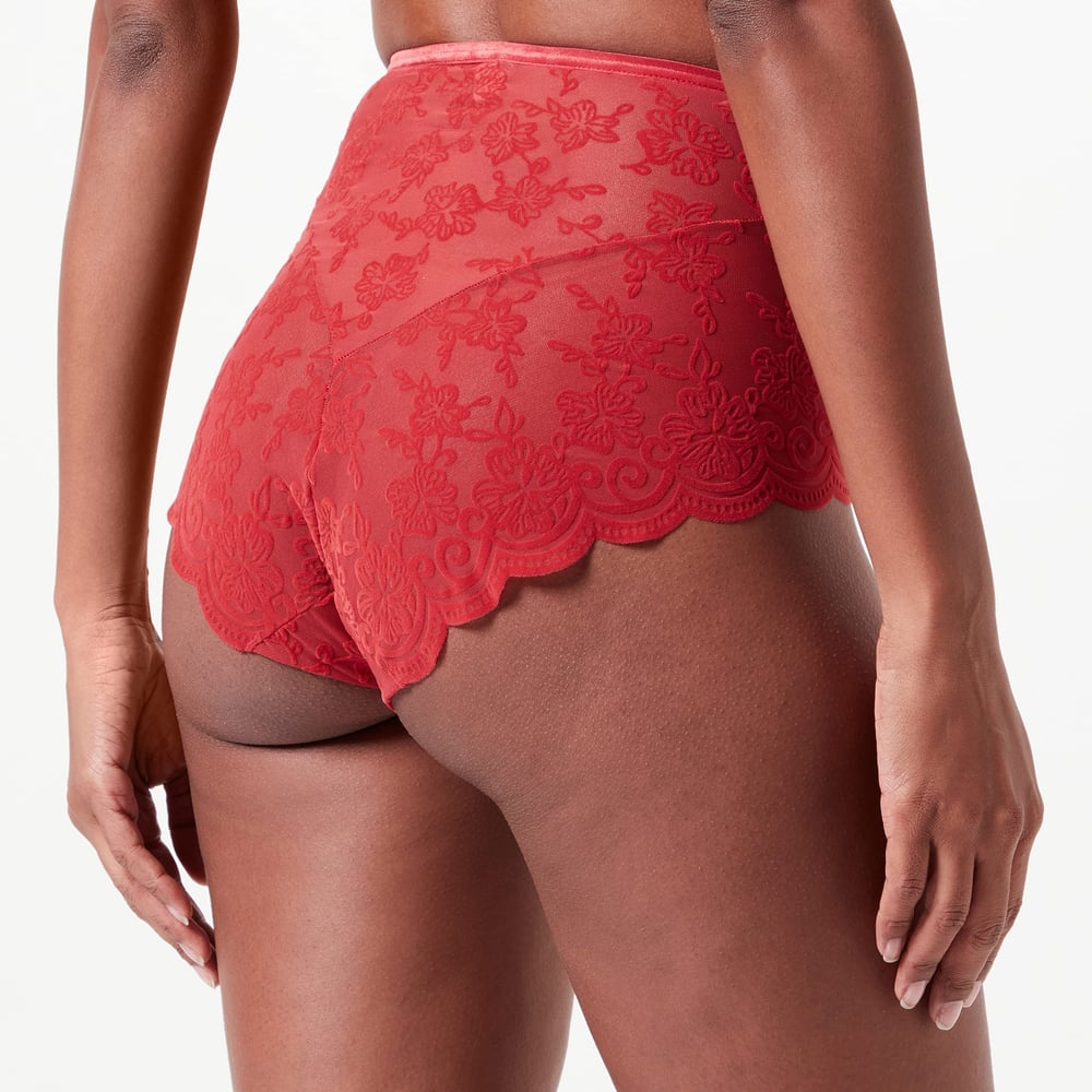 Triumph Amourette 300 Rococo Highwaist Panty Mannish Red 