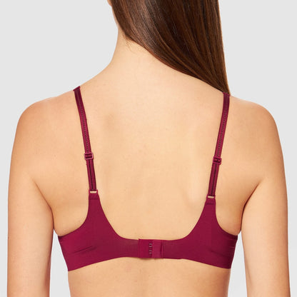Sloggi Body Adapt T-Shirt Bra Dark Wine 