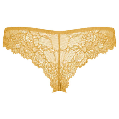 Triumph Tempting Lace Brazilian String Buttercup 