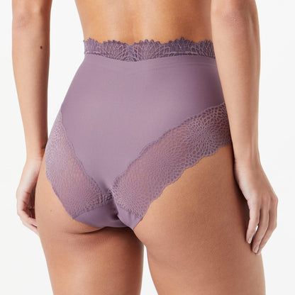 Triumph Velveteen Sensation Highwaist Panty Ebony Wood 
