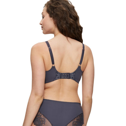 Triumph Wild Peony Florale W01 Pebble Grey  