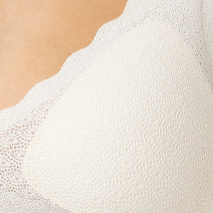 Sloggi Zero Feel Lace Bralette Angora 
