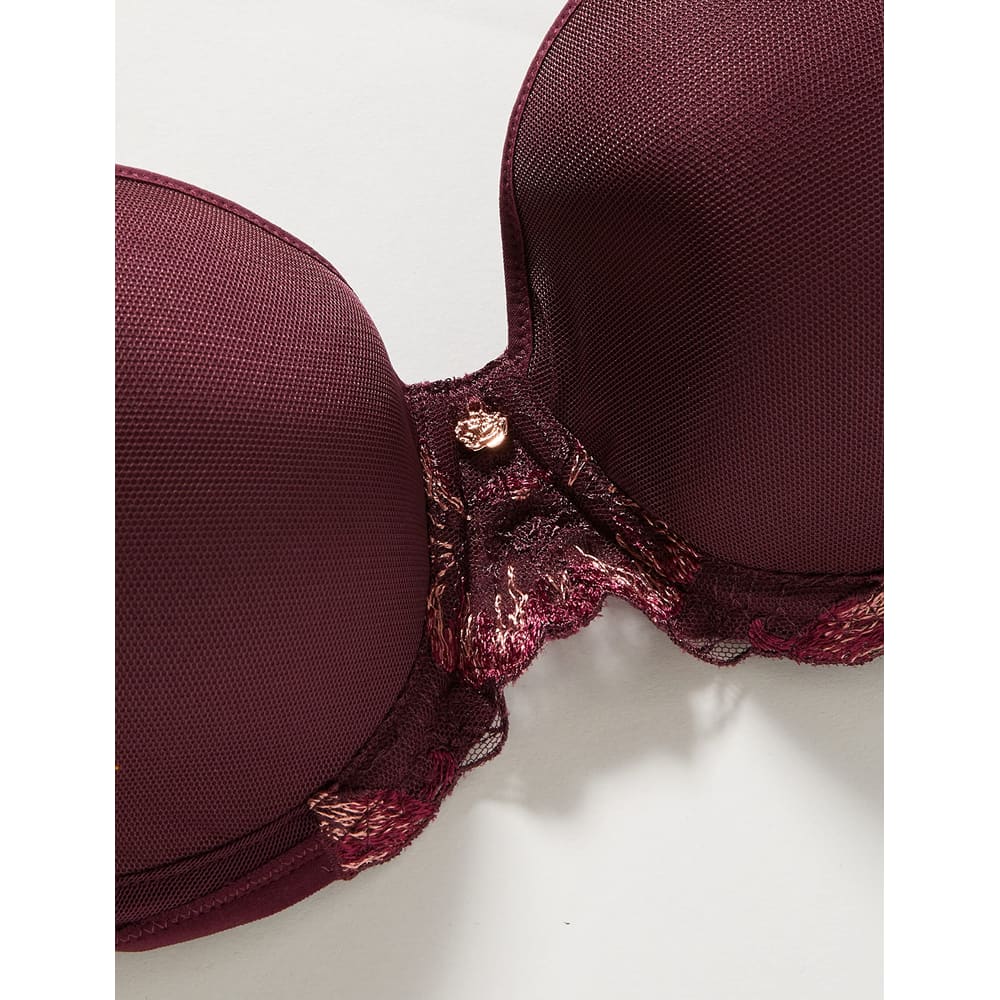 Triumph Freesia Florale Wp Deep Burgundy 