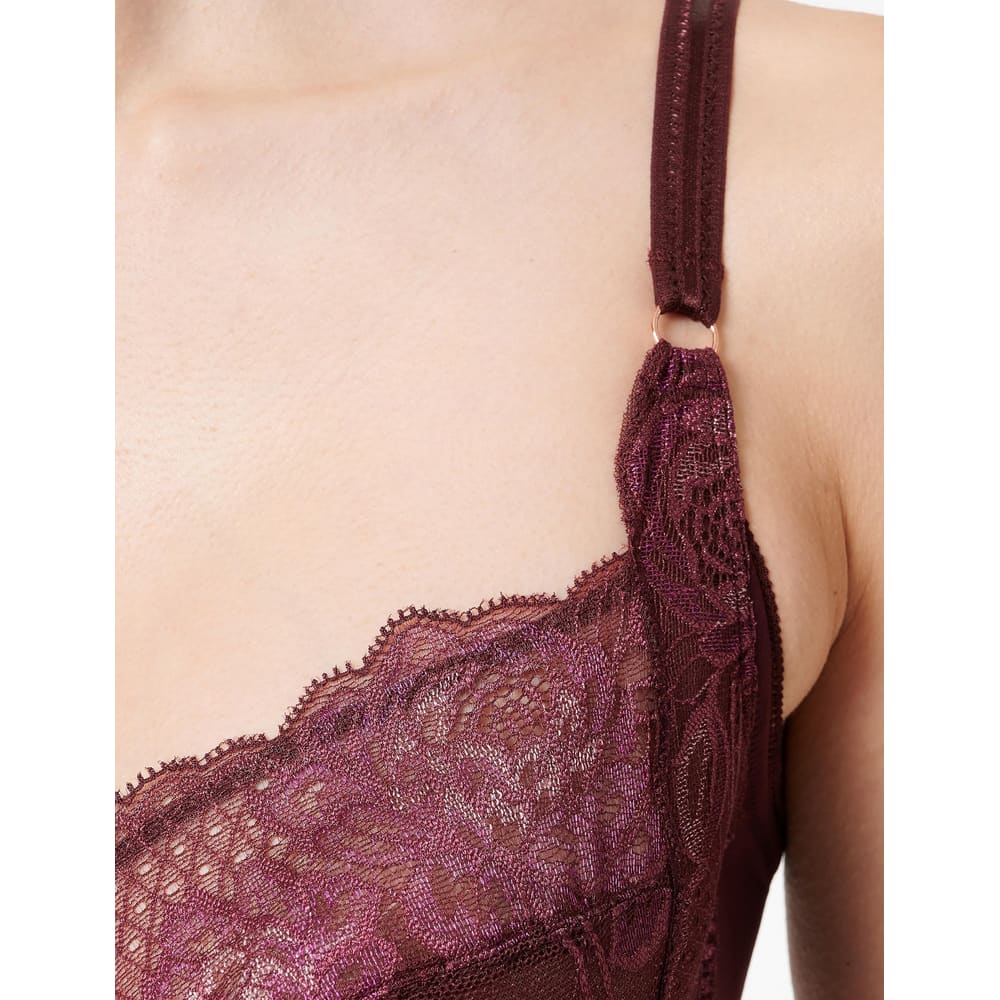 Triumph Wild Peony Florale W01 Claret 